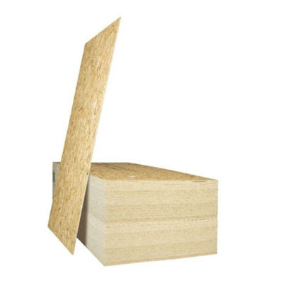 PACK OF 10 (Total 10 Units) - 11mm OSB - General Purpose Oriented Strand Board 3 (OSB 3) - 11mm x 1220mm x 2440mm