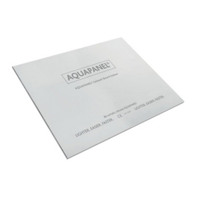 PACK OF 10 (Total 10 Units) - 12.5mm Premium AQUAPANEL Board - 12.5mm x 900mm x 1200mm Price Comparisons | Compare The Build