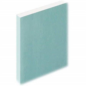 PACK OF 10 (Total 10 Units) - 12.5mm Premium Moisture Panel Tapered Edge PLASTERBOARD - 12.5mm x 1200mm x 2400mm