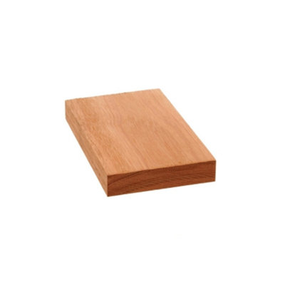 PACK OF 10 (Total 10 Units) - 13mm Hardwood Planed Timber Red Grandis - 50mm (W) x 3000mm (L) - (Finish 9mm x 54mm)