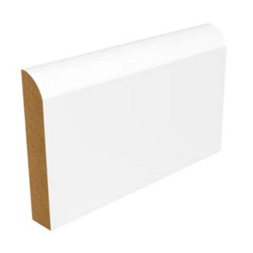 PACK OF 10 (Total 10 Units) - 14.5mm FSC Bullnosed Architrave 14.5mm x 44mm x 2100mm