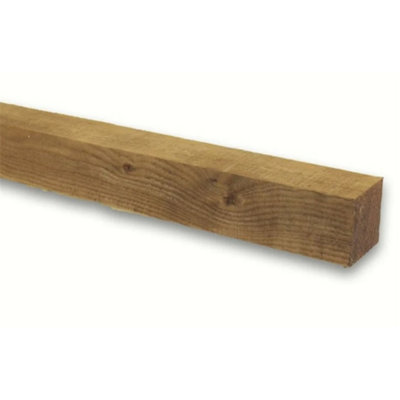 PACK OF 10 (Total 10 Units) - 150mm x 150mm (6" x 6") Sawn Timber Carcassing Wood Softwood Timber - 3.0m Length