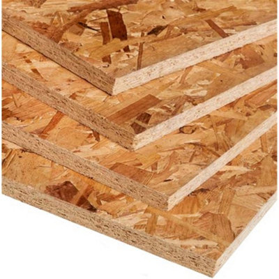 PACK OF 10 (Total 10 Units) - 18mm OSB - General Purpose Oriented Strand Board 3 (OSB 3) - 18mm x 1220mm x 2440mm