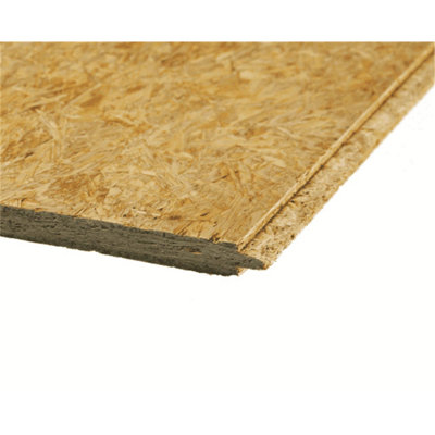 Pack of 10 (Total 10 Units) - 18mm Thick OSB 3 TG4 Edges - 2440mm (L) x ...