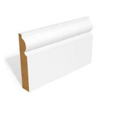 PACK OF 10 (Total 10 Units) - 18mm Torus Skirting - 18mm x 144mm - 4200mm