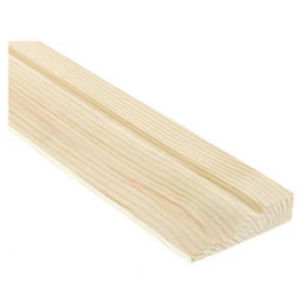 PACK OF 10 (Total 10 Units) - 20.5mm Redwood Ogee Architrave 25mm x 75mm (act size 20.5mm x 70mm) - 4200mm