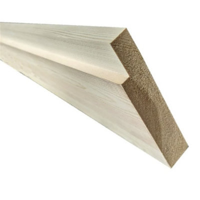 PACK OF 10 (Total 10 Units) - 38mm x 175mm (32mm x 170mm Finish)PAR Rebated Timber Door Casing Joinery Wood- 2.4m Length