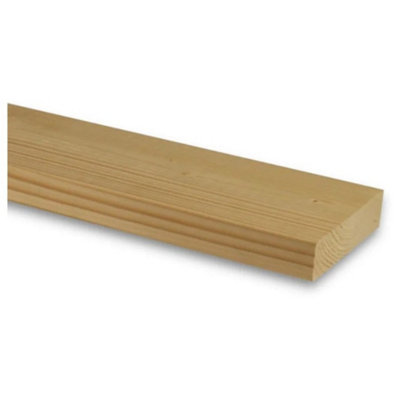 PACK OF 10(Total 10 Units)-47mm x 200mm (8x2")(45mm x 195mm Finish) C16 Kiln Dried Regularised Carcassing Timber-1.2m Length