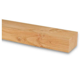 PACK OF 10 (Total 10 Units) - 75mm x 150mm (6x3") C16 Kiln Dried Regularised Carcassing Timber - 3.0m Length
