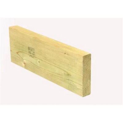 PACK OF 10 (Total 10 Units) - MT Premium C24 Treated Kiln Dried Regularised Carcassing - 47mm x 175mm x 4800mm Length