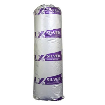 PACK OF 10 (Total 10 Units) - Multifoil Roof / Loft Insulating Vapour Barrier - 10000mm x 1200mm - 3