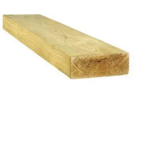 PACK OF 10 (Total 10 Units) -  PEFC Untreated C16 Kiln Dried CLS 50mm x 100mm x 3000mm Length
