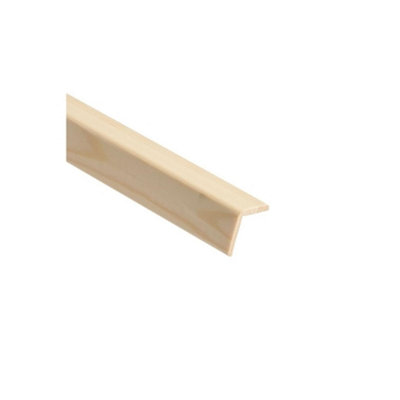 PACK OF 10 (Total 10 Units) - Pine Cushion Corner 35mm x 35mm x 2400mm