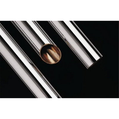 PACK OF 10 (Total 10 Units) - Premium 15mm Copper Tube - (EN1057) - 15mm x 3m Length - Chrome