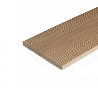 Pack of 10 (Total 10 Units) - Premium Apex Grooved Deck Boards - 150mm (W) x 12mm (H) x 2200mm (L) - Himalayan Cedar