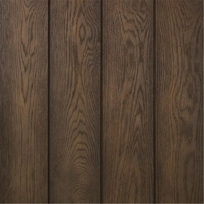 Pack of 10 (Total 10 Units) - Premium Composite Cladding Square Reveal Board - 146mm (W) x 16mm (H) x 3600mm (L) - Antique Oak