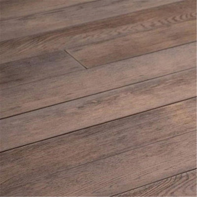 Pack of 10 (Total 10 Units) - Premium Enhanced Grain Composite Decking Boards - 126m (W) x 32mm (H) x 3600mm (L) - Antique Oak