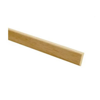 PACK OF 10 (Total 10 Units) - Premium FSC Hardwood D Shape - 4mm x 18mm x 2400mm Length