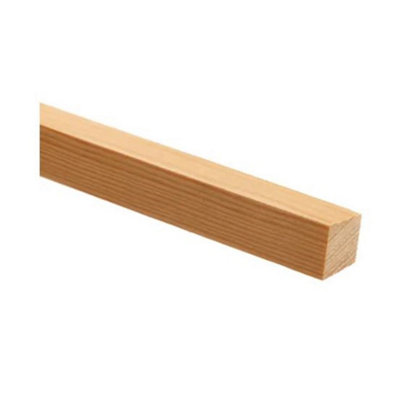 PACK OF 10 (Total 10 Units) - Premium FSC Pine Stripwood - 12mm x 12mm x 2400mm Length