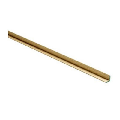 PACK OF 10 (Total 10 Units) - Premium Light Hardwood Basic Angle - 20mm x 20mm x 2400mm Length