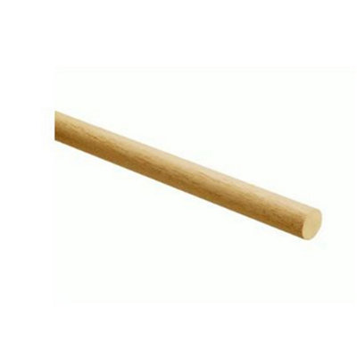 PACK OF 10 (Total 10 Units) -  Premium Light Hardwood Dowel - 22mm x 22mm x 2400mm Length