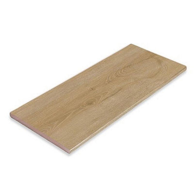 Pack of 10 (Total 10 Units) - Premium Pioneer Decking Fascia Boards - 151mm (W) x 12.5mm (H) x 2200mm (L) - Bur Oak