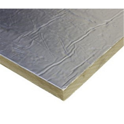 PACK OF 10 (Total 10 Units) - Premium PIR Roof / Loft Insulation Board 2400mm x 1200mm x 120mm