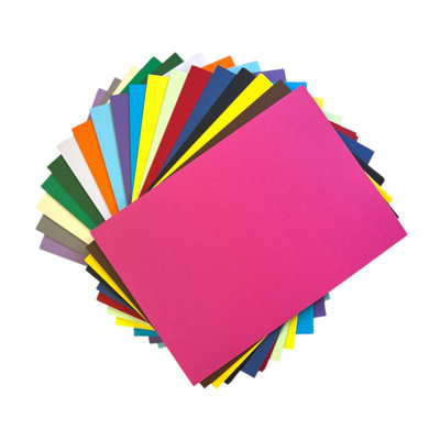 Pack of 100 A5 Assorted Pastel Coloured Paper 75gsm Sheets