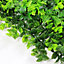 Pack of 12 Best Artificial Ivy Fern Hedging 50cm x 50cm Mats (3 Square Metres)