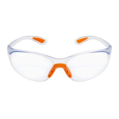 Pack of 12 Safety Glasses Clear Anti-Fog & Anti-Scratch Eye Protection ...