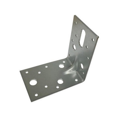 Pack of 12 (Total 12 Units) - Premium Heavy Duty Angle Bracket - 90m (W) x 90mm (H) x 59mm (L)