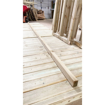 PACK OF 15 - Deluxe 44mm Pressure Treated Timber Tongue Framing - 4m Length (44mm x 28mm)