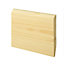 PACK OF 15 - Dual Purpose Chamfered & Bullnose Natural Pine Skirting- 19mm x 119mm - 4.2m Length