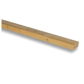 PACK OF 15 (Total 15 Units) - 47mm x 100mm (4x2") C24 Kiln Dried Regularised Carcassing Timber - 1.8m Length