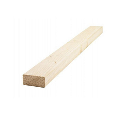 Pack of 15 (Total 15 Units) - 50mm Kiln Dried C16 CLS Studwork - 50mm (D) x 100mm (W) x 4800mm (L)