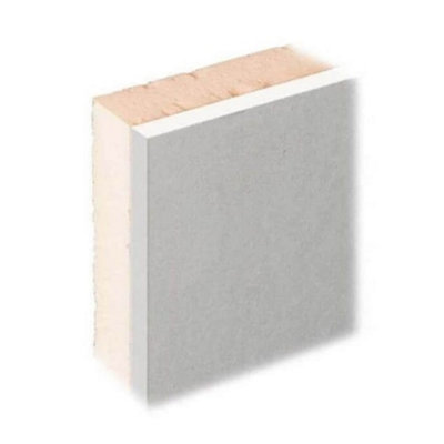 PACK OF 15 (Total 15 Units) - 55mm Premium XPS Laminate Plus Insulated PLASTERBOARD Tapered Edge - 55mm x 1200mm x 2400mm Price Comparisons | Compare The Build