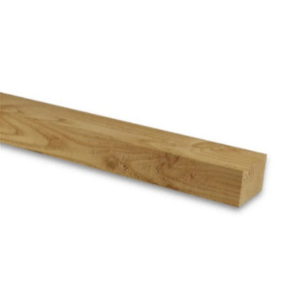 PACK OF 15 (Total 15 Units) - 75mm x 75mm (3" x 3") Sawn Timber Carcassing Wood Softwood Timber - 3.0m Length