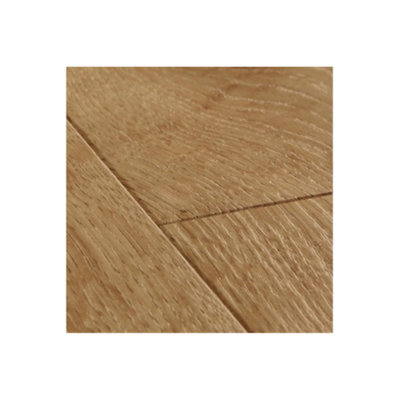 Pack of 15 (Total 15 Units) 8mm Thick Classic Oak Natural Laminate Flooring - 1380 mm (L) x 190 (W) - 27.52m2 Coverage