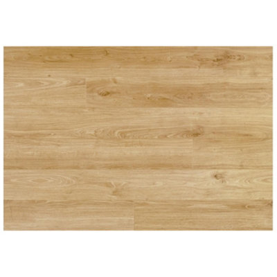 Pack of 15 (Total 15 Units) 8mm Thick Rustic Oak Laminate Flooring - 1261mm (L) x 192mm (W) - 32.43m2 Coverage