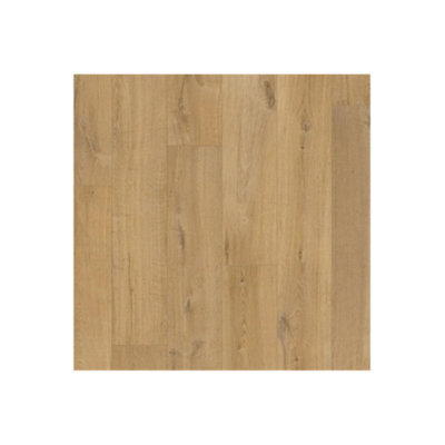 Pack of 15 (Total 15 Units) 8mm Thick Soft Oak Natural Laminate Flooring - 1380mm (L) x 190mm (W) - 27.52m2 Coverage