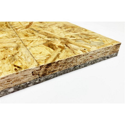 Pack of 15 (Total 15 Units) - Acoustic OSB Flooring - 2400mm (L) x ...