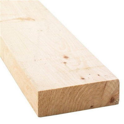 Pack of 15 (Total 15 Units) - C24 Carcassing Timber - 47mm (W) x 175mm (H) - Length 4200mm