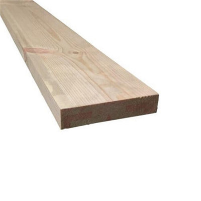 Pack of 15 (Total 15 Units) - PAR Softwood - 25mm (W) x 100mm (H) - Approx Finish Size - Length 3000mm