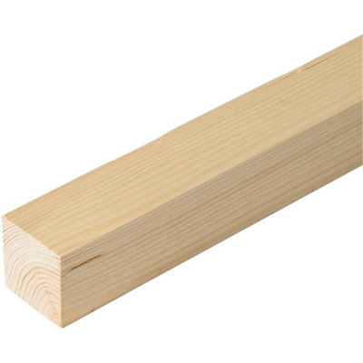 Pack of 15 (Total 15 Units) - Planed All Round Redwood Timber- 38mm (W ...