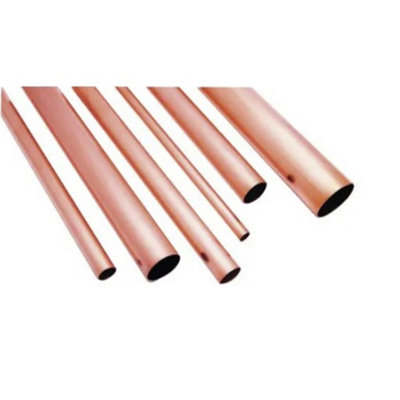 PACK OF 15 (Total 15 Units) - Premium 10mm Copper Tube - (EN1057) - 10mm x 3m Length