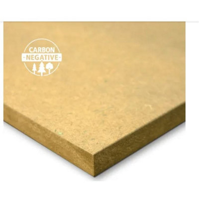 PACK OF 15 (Total 15 Units) - Premium 12 mm Natural MDF Moisture Resistant MDF Panel 2440mm x 1220mm x 12mm