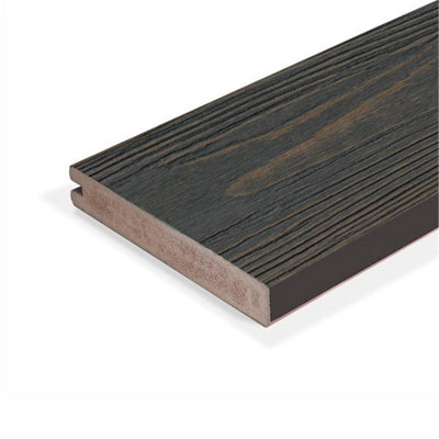 Pack of 15 (Total 15 Units) - Premium Apex SE Starter Deck Boards - 140mm (W) x 24mm (H) x 4800mm (L) - Carbonised Osage