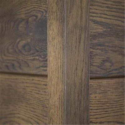 Pack of 15 (Total 15 Units) - Premium Composite Cladding External Corner - 50mm (W) x 50mm (H) x 3050mm (L) - Antique Oak