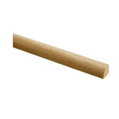 PACK OF 15 (Total 15 Units) -  Premium Quadrant Decorative Moulding - 12mm x 12mm x 2400mm Length