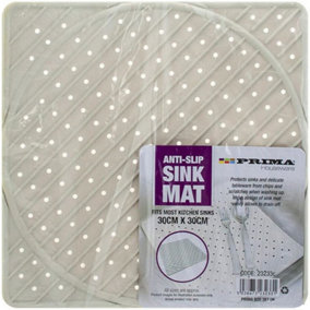 Pack Of 2 Anti Slip Kitchen Sink Mat Dish Drainer Glass Scratch Protector Tableware